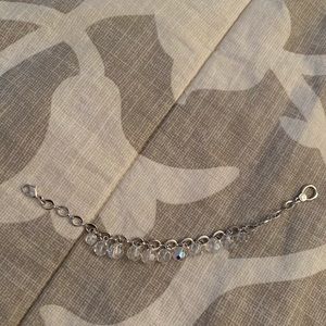 Swarovski crystal iridescent bead bracelet